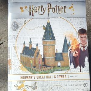 Department 56 Harry Potter Hogwarts Great Hall & Tower Set